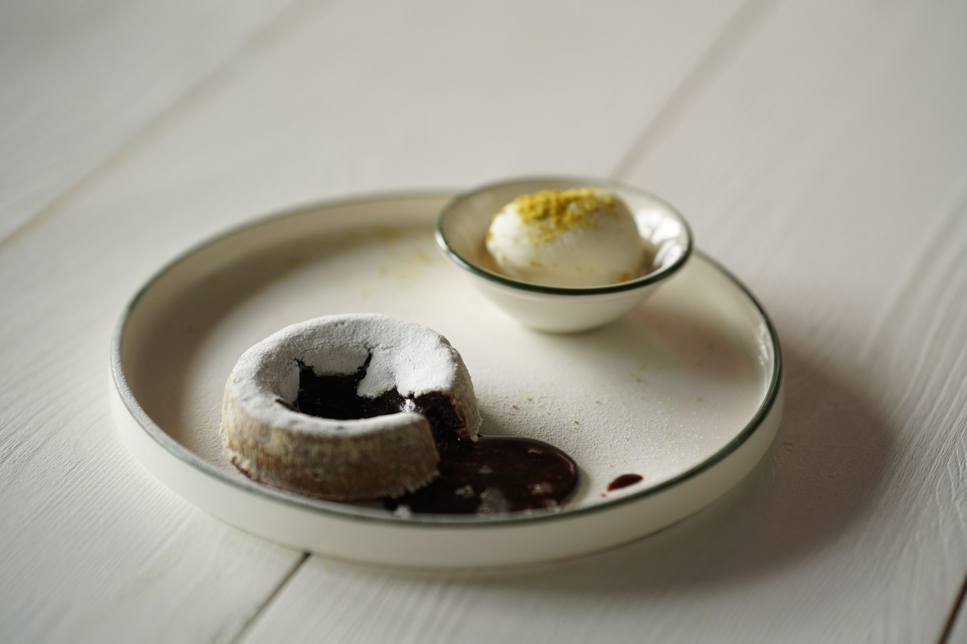 Chocolate soufflé